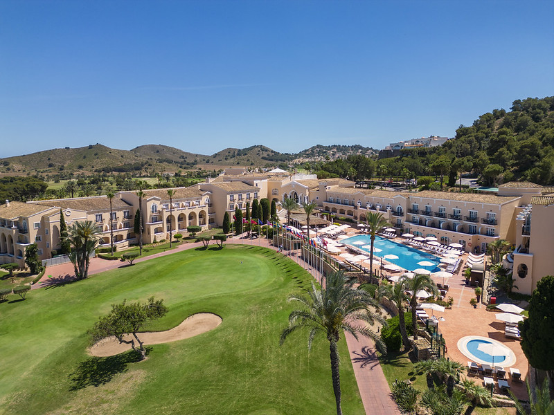 Grand Hyatt La Manga Club vanuit de lucht