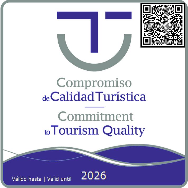 Commitment to Tourism Quality · geldig tot 2026